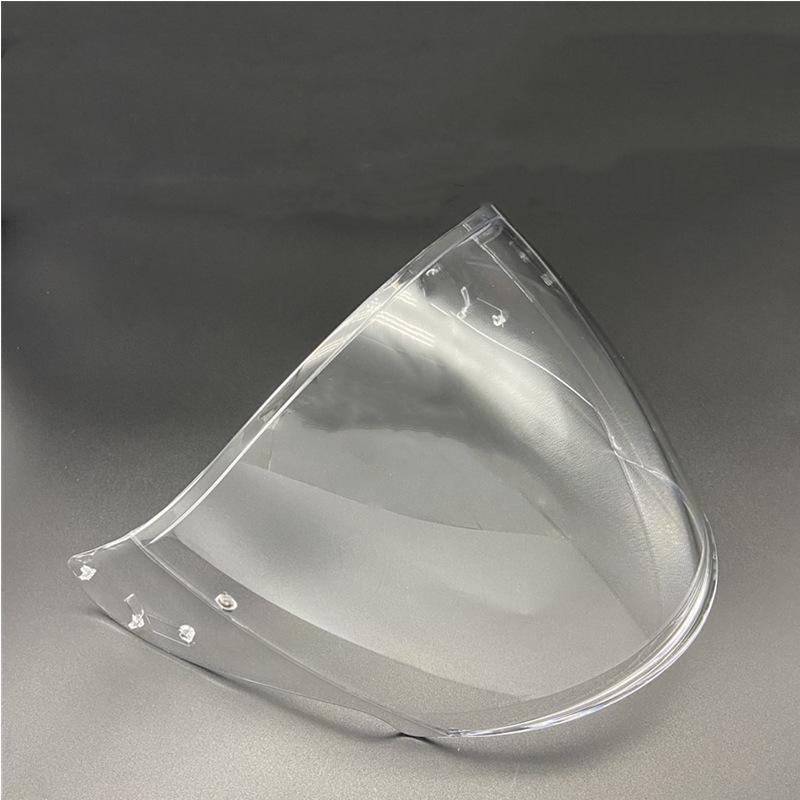 JC Half Helmet Lens - J-Cruise & J-Force4 CJ-2 Electroplated Sun Protection, Dual-Use Day/Night Helmet Accessory