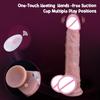 Automatic Thrusting Silicone Dildo with Suction for Women’s Pleasure