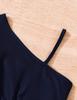 Girls' Flutter Sleeve One-Shoulder Camisole & Bow Gradient Starry Mesh Dress Set