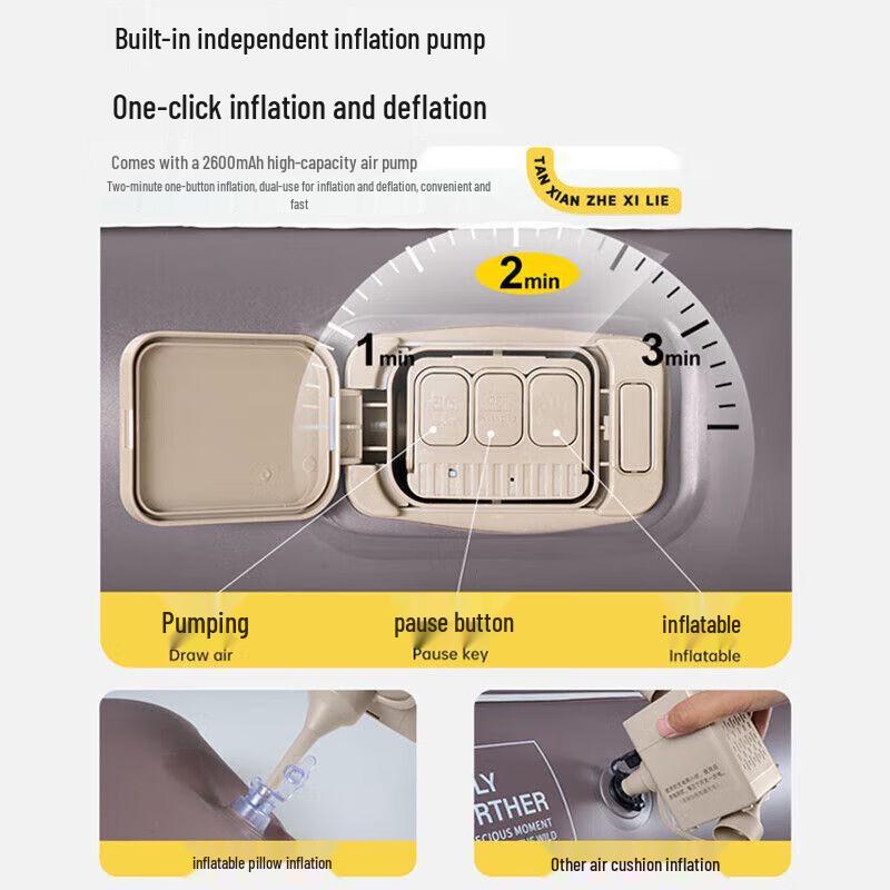 TAN XIAN ZHE Portable Automatic Inflatable Air Beds & Pillows