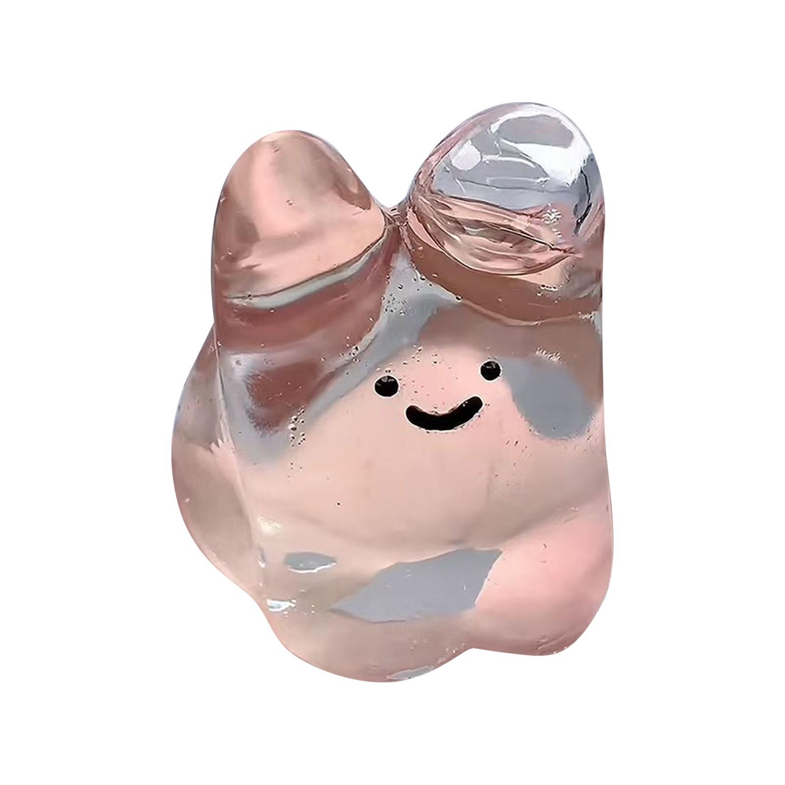 

Игрушка-щипок в виде кролика-пузырька Crystal Bubble Bunny, мягкая игрушка для снятия стресса One Size белый