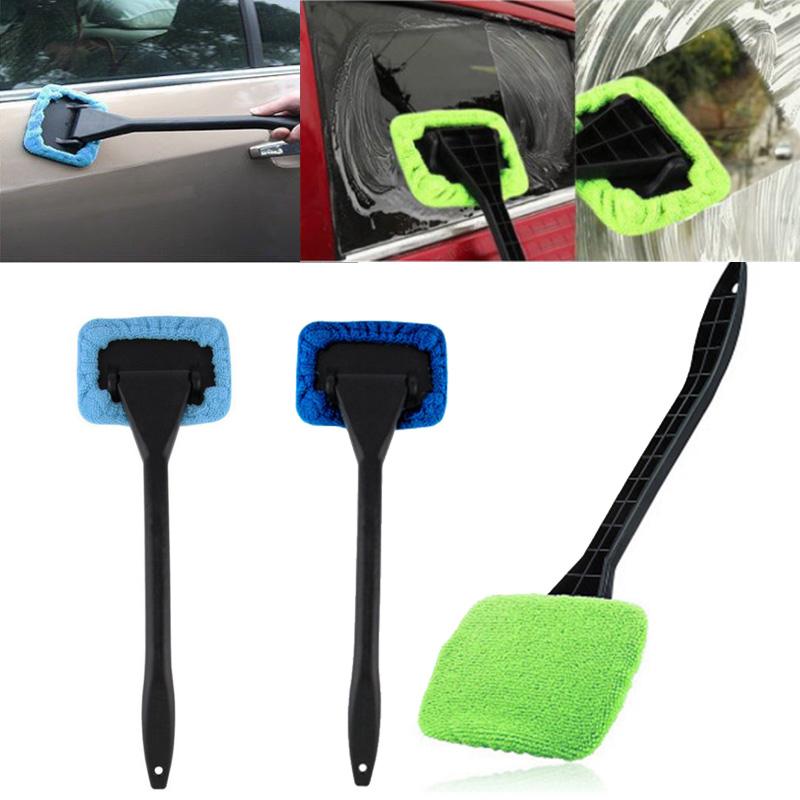

Auto Cleaning Wash Tool With Long Handle Car Window Cleaner Washing Kit Windshield Wiper Microfiber Wiper Cleaner Cleaning