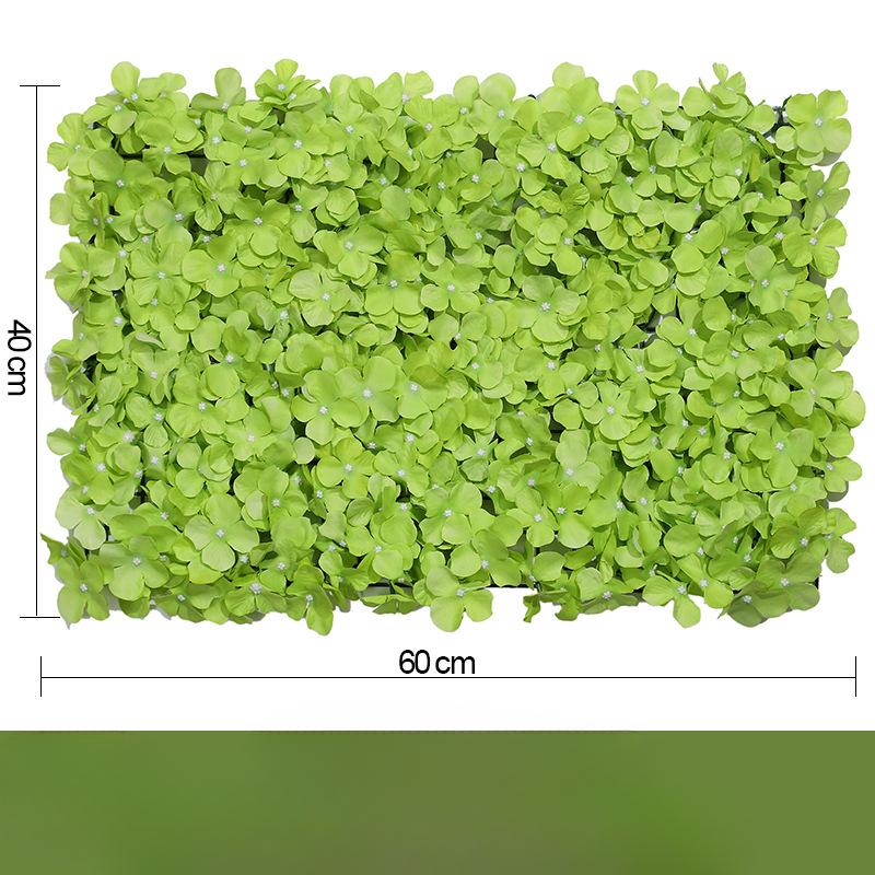 Simulated Wedding Flowers Row Wedding Road Lead Artificial Hydrangea Simulated Plant Wall False Flower Background Wall Landscape Decoration