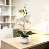 Butterfly Orchid Artificial Flower Pot For Wedding Decor And Home Interior Display