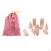 Portable Wooden Blocks Montessori Early Development Toy