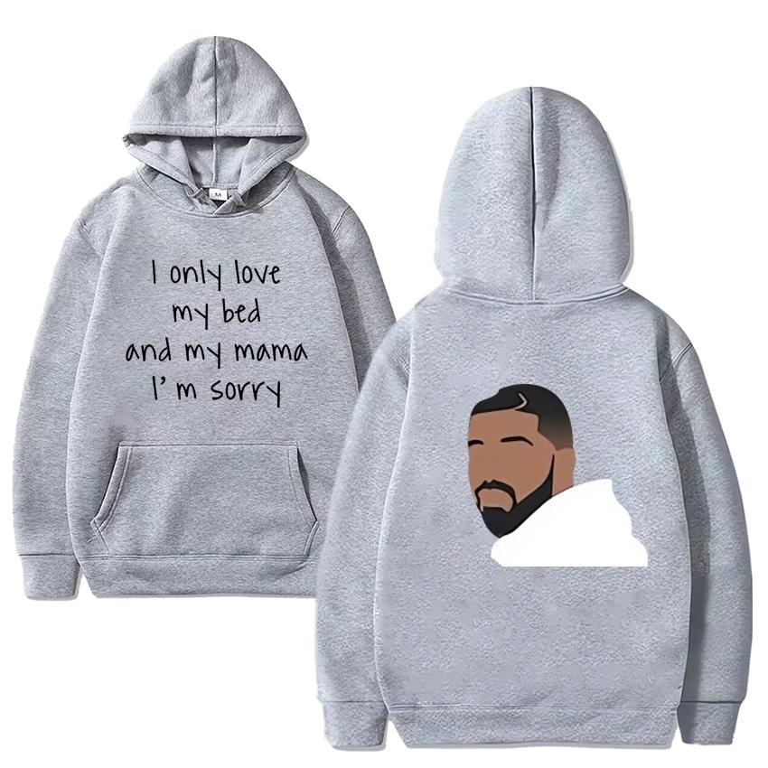 Drake God's Plan Album-Hoodie, schwarz, Herren/Damen, Rap, Oversized, Fleece, Langarm-Pullover, Streetwear, Unisex, Vintage-Sweatshirt