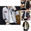 New Collar Mens Baseball Uniform Korean Version Of The Air Force Jacket Flight