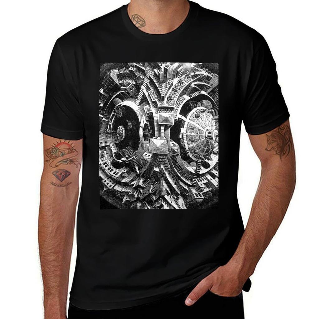 MC Escher TShirt Comfortable Daily Wear Tee