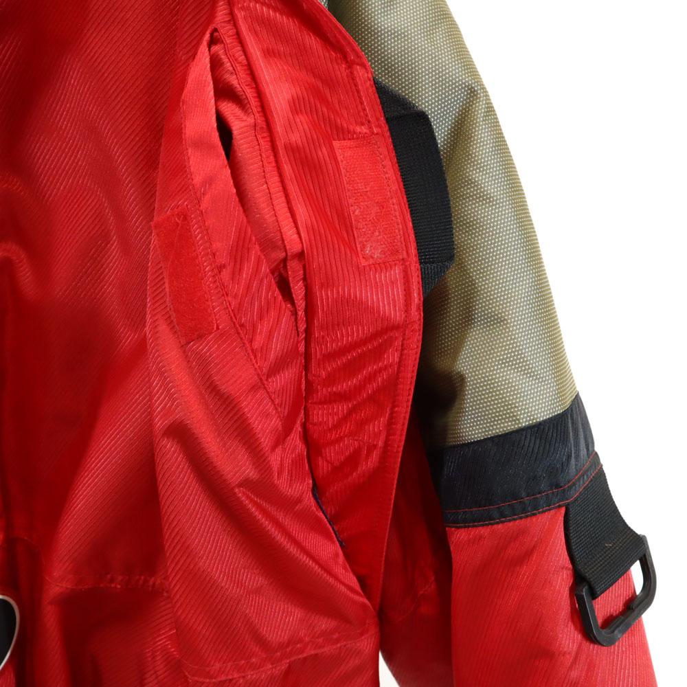 STARTER Años 90 Hecho en Corea Red Wings Chaqueta de bateo media cremallera Vieja NHL para hombre Usada