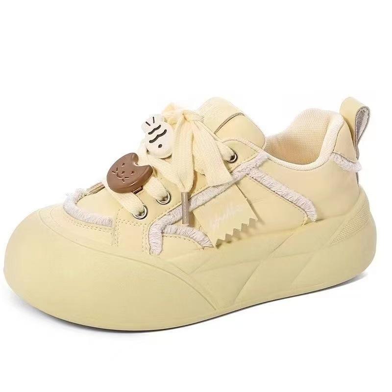 Nischen-Anti-Kollisions-Board-Schuhe, neue Plateau-Schuhe für den Herbst, Brotschuhe