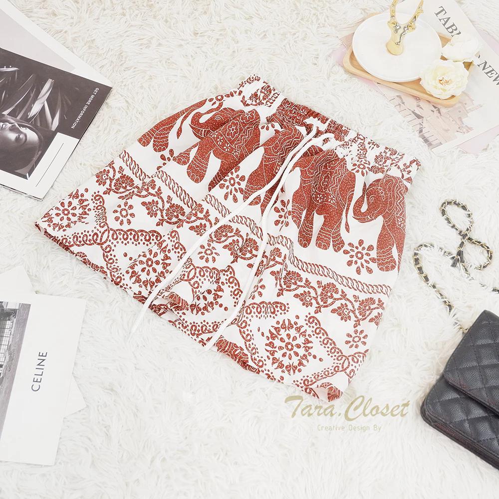 Boxing Muay Thai Shorts Elephant Pants Pattern Training Kickboxing Print Quick Dry Martial Art Unisex Men Women Fighting Fitness Sport Gym Workout