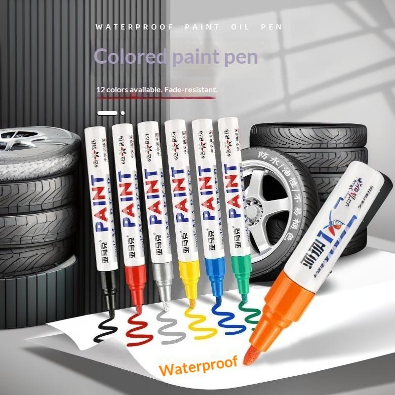 Tombstone Marker Repair Pen Oil Based Quick Dry Weatherproof Touch Up Paint For Granite