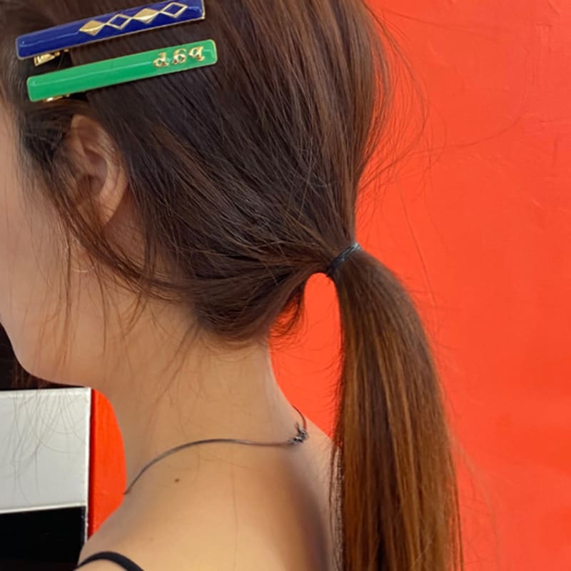 

BURGERPIN Im your lucky pin_pocket ver. bgp green+pocket