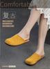 Summer Wearing Genuine Leather Haken Half Slippers