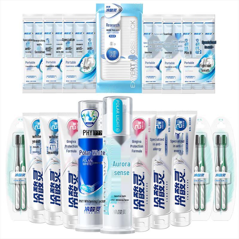 Cold-sensitive Ling Oral Care Family Pack