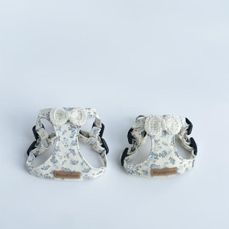 

Dog Thin Traction Rope Vest Chest Strap Clothes Pet Strap Dog Chest Back Cat Puppy Traction Rope XL bust 40-45 about 9-6 kg