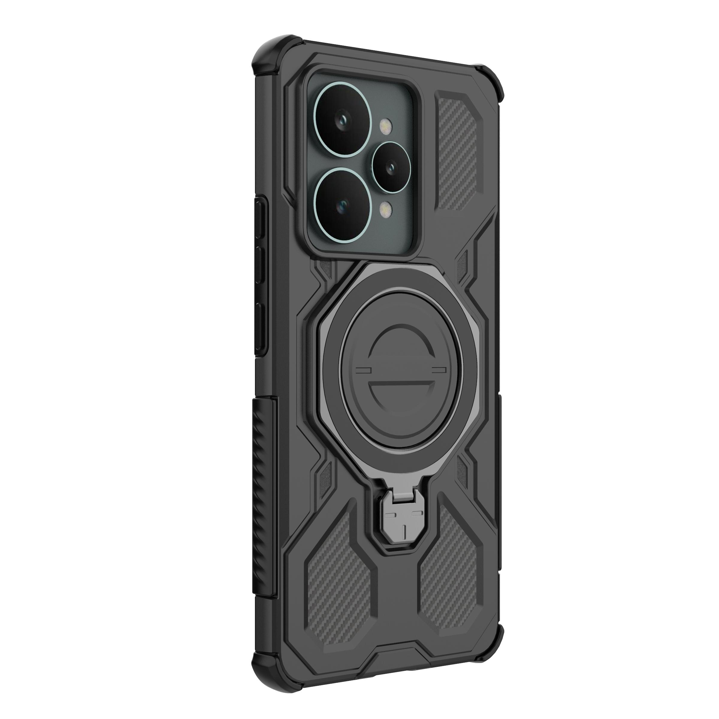 

Для чохла Realme 15 5G Для Чохол для Realme 15 5G Кришка 360° захисний чохол Захист від падінь на всіх чотирьох кутах Кришка для Realme 15 5G For Realme 15 5G чорний