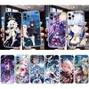 Genshin Impact Transparent Phone Case for Motorola Moto Edge 20 30 40 50 S30 Fusion Ultra Pro Neo Lite + G200 G23