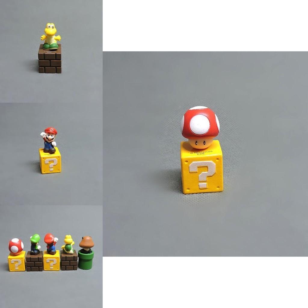 Lebhaftes Super Mario Bros PVC-Actionfiguren-Set für begeisterte Sammler und Kinder