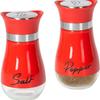 Juego de salero y pimentero rellenables de acero inoxidable, 2 unidades, recipiente para especias para el hogar, restaurante, picnic, accesorios de cocina