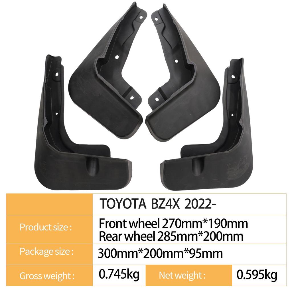 Toyota BZ4X 2022 Tire Mudguard: Foreign Trade Cross-Border