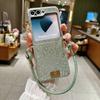 Shimmering Leopard Print Phone Case for Samsung Z Flip 8 flip7 fe Galaxy Z Flip 7 6 5 Silver-edged Side Buckle Protective Cover