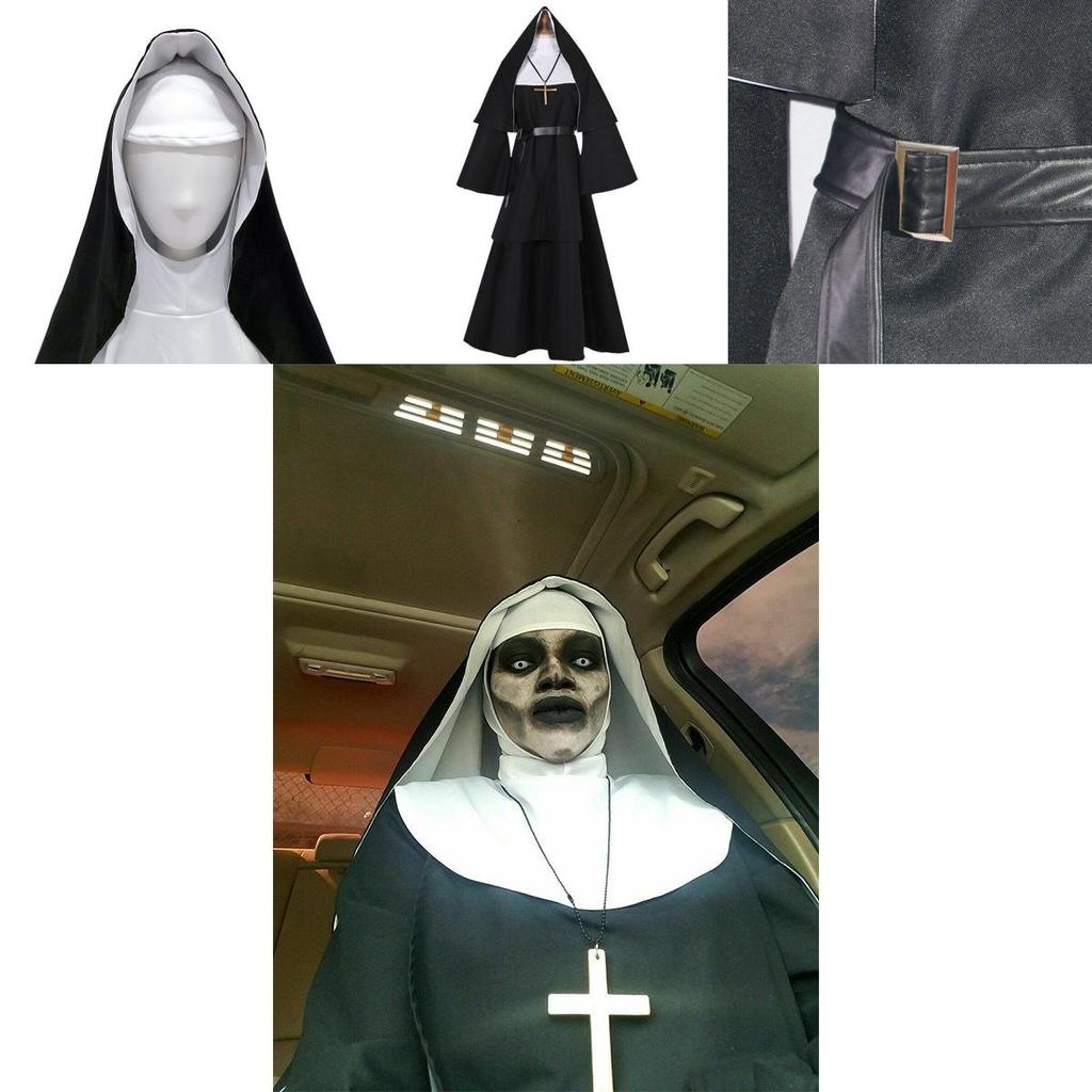 Costume da Enigmatica Monaca Valak da The Conjuring 2 per Spettracolose Celebrazioni di Halloween