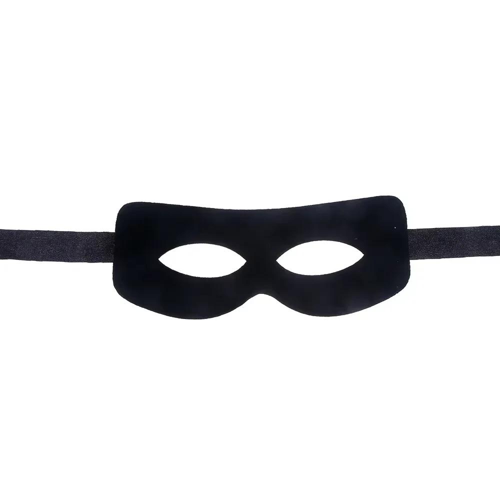Halloween Black Eye Mask Sexy Masquerade Mask Halloween Costume Mask Eye Mask Half Face Mask Carnival Headdress Costume Props