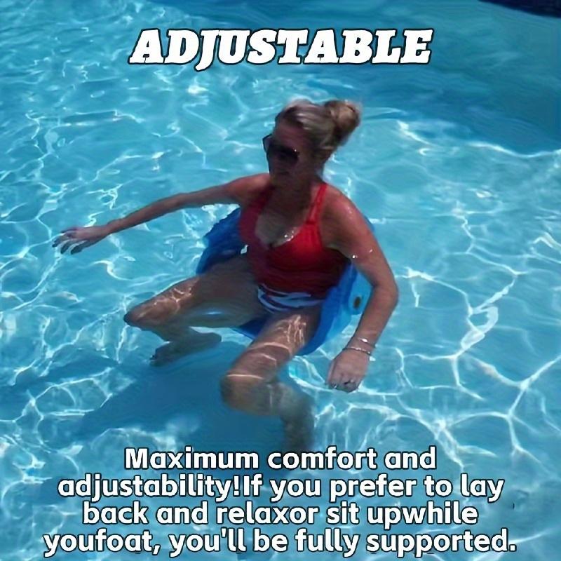 Adjustable Foam Water Recliner and Floating Folding Swimming Chair | Ergonomic Design, Endless Relaxation, Suitable for Pools and Oceans
