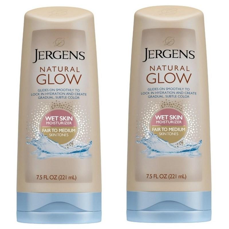 Jergens In-Shower Self-Tanning Lotion 2 pcs 221ml