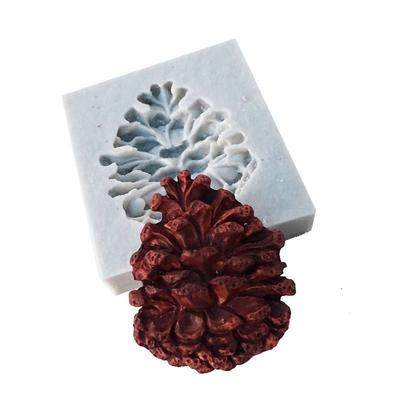 Silikon-Flüssigkeitsform, Tannenzapfenform, zum Selbermachen, Backen, Kuchen, Dekoration, Schokolade, Fondant, Küchenutensilien