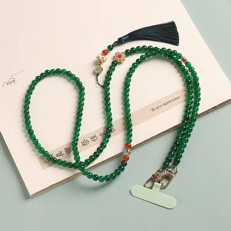 

Дзен Кроссбоди Цепочка для телефона с кисточкой - Стиль Ханфу Шнурок против потери 2025 для женщин