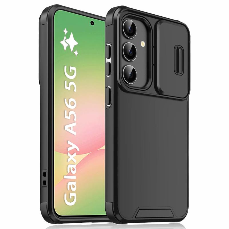

Camera Protection Armor Matte Phone Case For Samsung A56 5G A16 A54 A36 A55 A35 A53 A15 A14 Shockproof Cover Phone Accessories Galaxy A56 5G