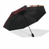 1pc Anime Character Design Outdoor Umbrella - Automatic Opening/Closing with 8 Bone Iron Frame, Perfect for Fans, Travelers, Daily Use, and Gifts!V046