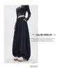 Plus Size High-Waist Casual Wide-Leg Pants for Women - Autumn/Winter Collection