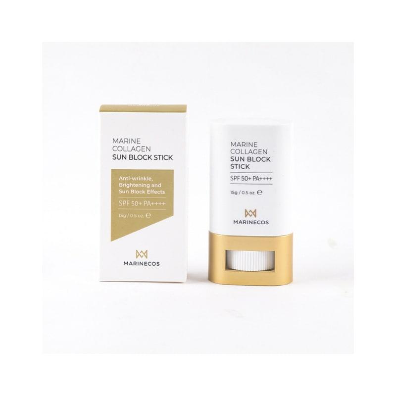 Marine Pure Collagen Mask (Soothing) + Marine Collagen Sun Block Stick