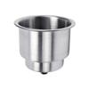 1x Quality Stainless Steel Marine Boat Ship Cup Holder Storage DIY Socket