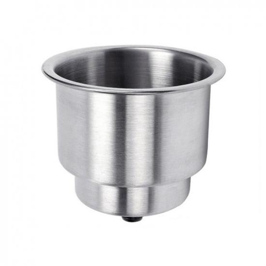 1Pc Stainless Steel Cup Drink Bottle Holder Base For Car Marine Boat RV Camper