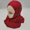 Soft Girls Prayer Hat Turban Ethnic-Style Patterns Head Wrap Fashion Children Hijab  Daily Wear