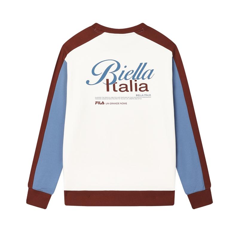 

New FILA Sweatshirt Men s Fresh Ivory F11M439202FIV 175/96A/L