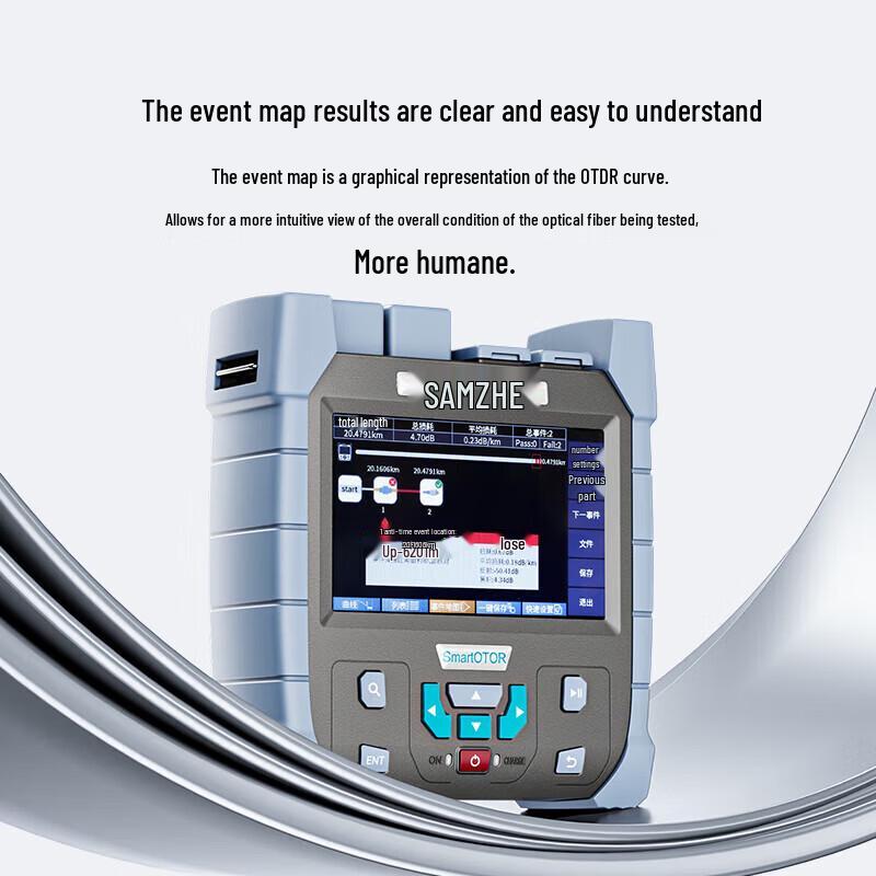SAMZHE OTDR Optical Fiber Tester