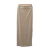 Loewe S359Y1HX04 M Long Skirt Beige Cotton/wool Women