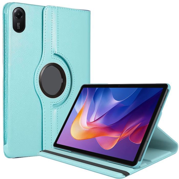 Coque pour Xiaomi Redmi Pad 2 11 Pouces 2025 - Protection avec Support Rotatif - Bleu