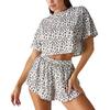 Leopard Print Fashion Pajamas: Sexy European & American Style for Women 2024