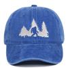 Verstellbare Vintage-Kappe für Damen und Herren für Outdoor-Wanderungen und Bergsteigen