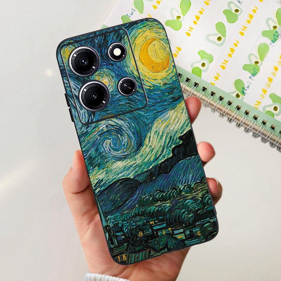 Fashion Butterfly Phone Case For Infinix Note 30i Note30 Pro 2023 Soft Silicone TPU Back Cover For Infinix Note 30 Pro Note30i