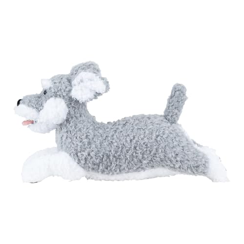 Livheart Welcome Cushion Flappy Miniature Schnauzer (approx. 30cm long) Cute Dog Plush Toy 37253-72