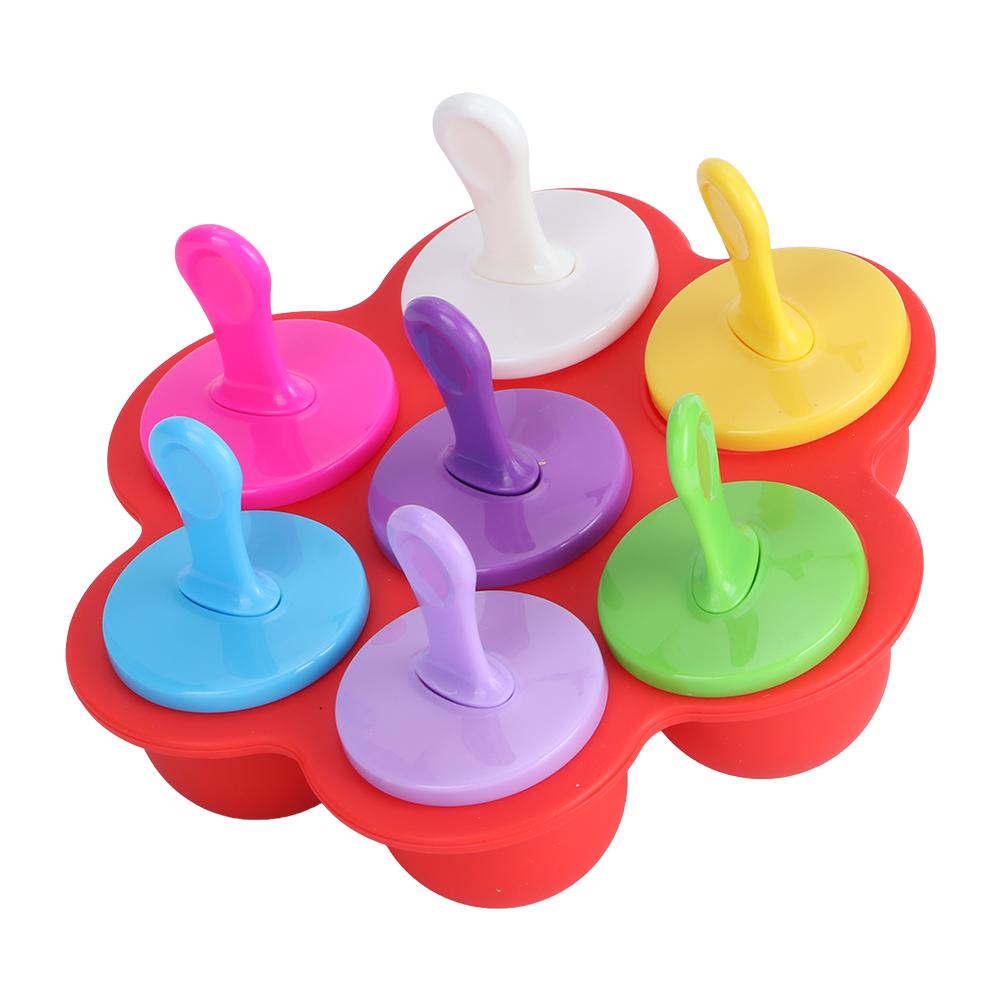 Household Reusable Silicone Ice Cream Molds   Making Mold Tool Kitchen Supplies