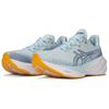 Asics Novablast 4 Soft Comfortable Rebound Fabric Low-Top Casual Running Shoes Men sneaker Light-Blue 1011B693-402