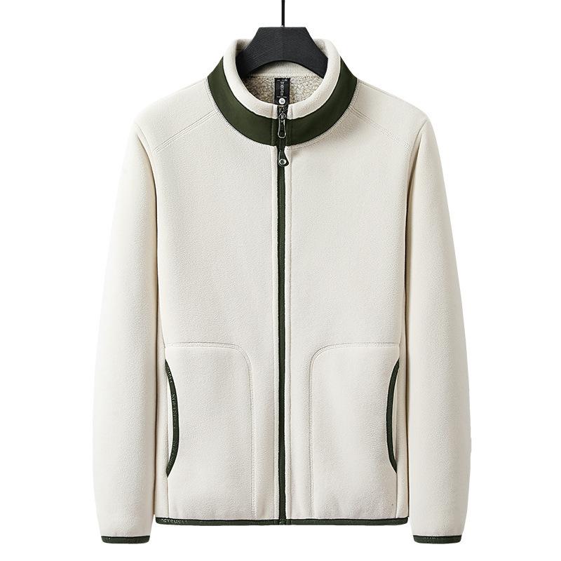 Winter Plush Warm Fleece Jacket with Thick Teddy Velvet Lining